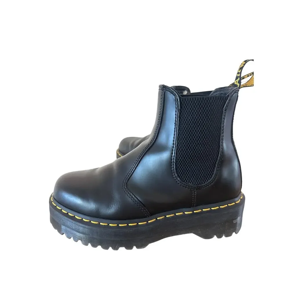 Dr. Martens 2976 Quad Chelsea boots Platform leather boots